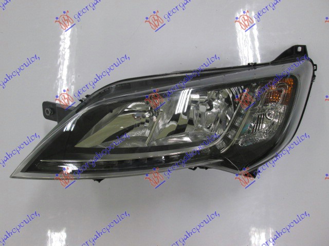 FAR ELEKTRICNI CRNI SA LED DNEVNIM SVETLOM (DEPO) CITROEN JUMPER III 2014-