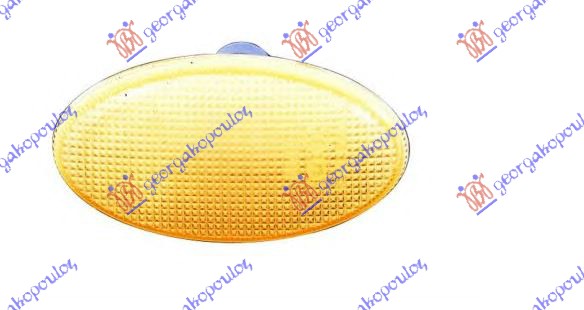 MIGAVAC U KRILU ZUTI FIAT PALIO 1999-2004 (178/173/373/374/171)