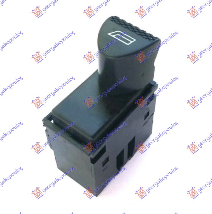 PREKIDAC U PREDNJIM VRATIMA (CRNI KONEKTOR) (6 PIN) FIAT PALIO 1999-2004 (178/173/373/374/171)