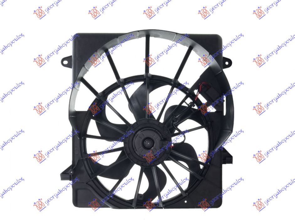 VENTILATOR KOMPLET (3.7 BENZIN - 2.8 DIZEL) JEEP CHEROKEE 2008-2014 (KK)