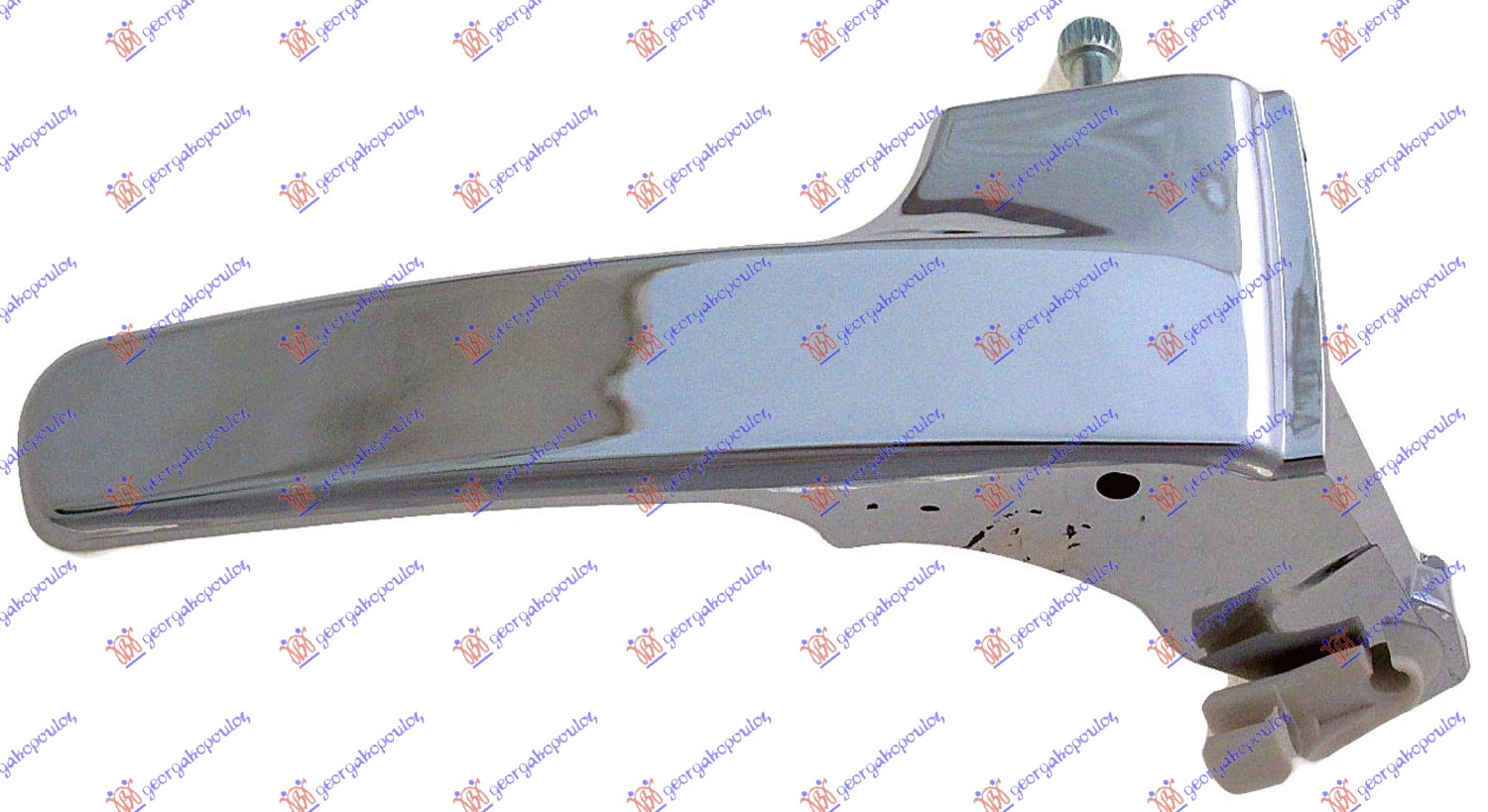 KVAKA PREDNJIH/ZADNJIH VRATA UNUTRASNJA HROM JEEP CHEROKEE 2008-2014 (KK)