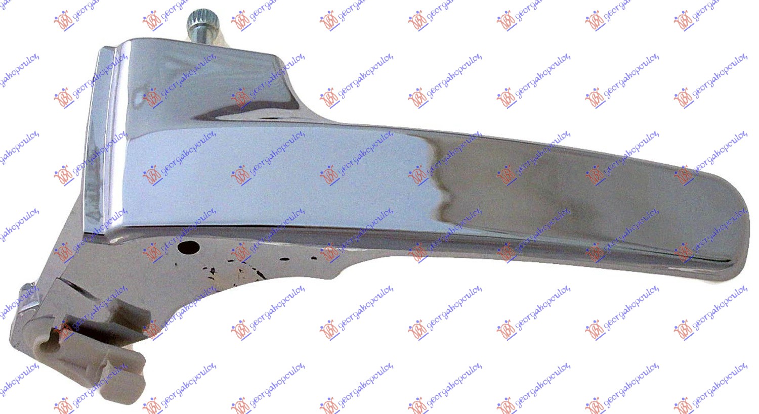 KVAKA PREDNJIH/ZADNJIH VRATA UNUTRASNJA HROM JEEP CHEROKEE 2008-2014 (KK)