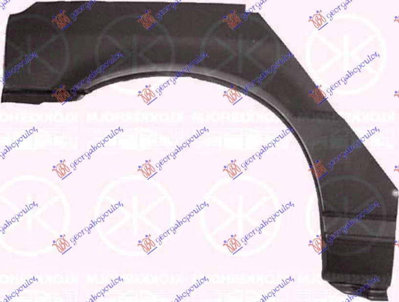 RUB 3 VRATA FIAT UNO 1983-1989 (146/158)