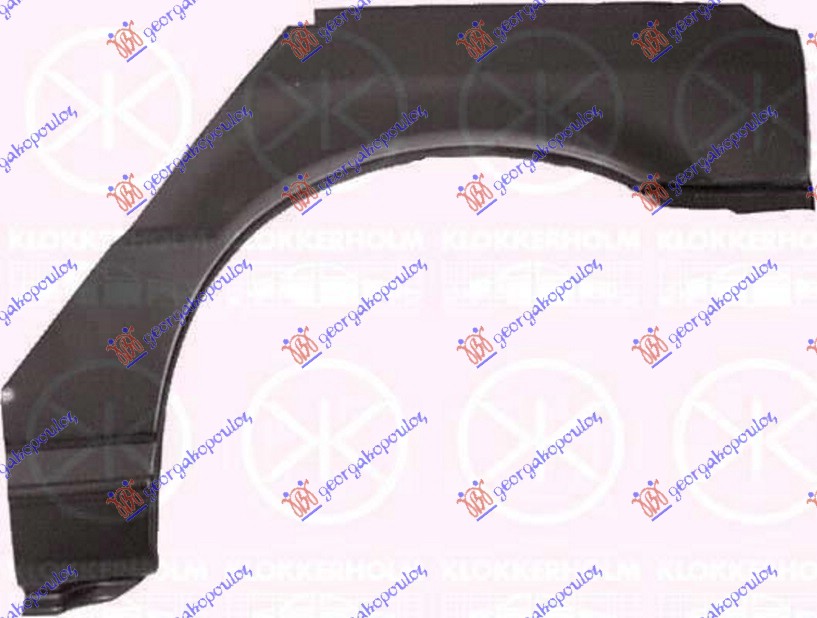 RUB 3 VRATA FIAT UNO 1983-1989 (146/158)