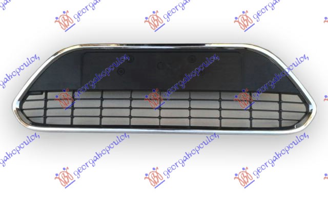 CENTRALNA RESETKA SIVA (HROM OKVIR) FORD FOCUS 2008-2011 (DB/FCH/DH)
