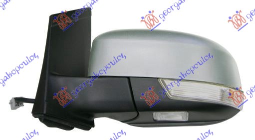 RETROVIZOR ELEKTRICNI SA GREJACEM PM (MIGAVAC) (SVETLO) (ASFERICNO STAKLO) FORD FOCUS 2008-2011 (DB/FCH/DH)