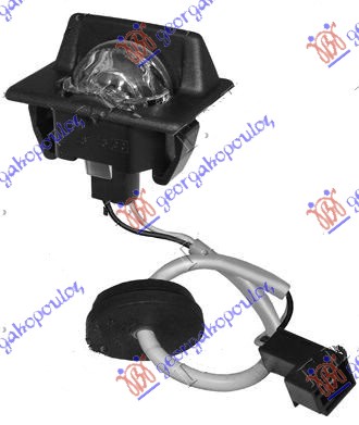 SVETLO TABLICE FIAT UNO 1989-1993 (146/158)