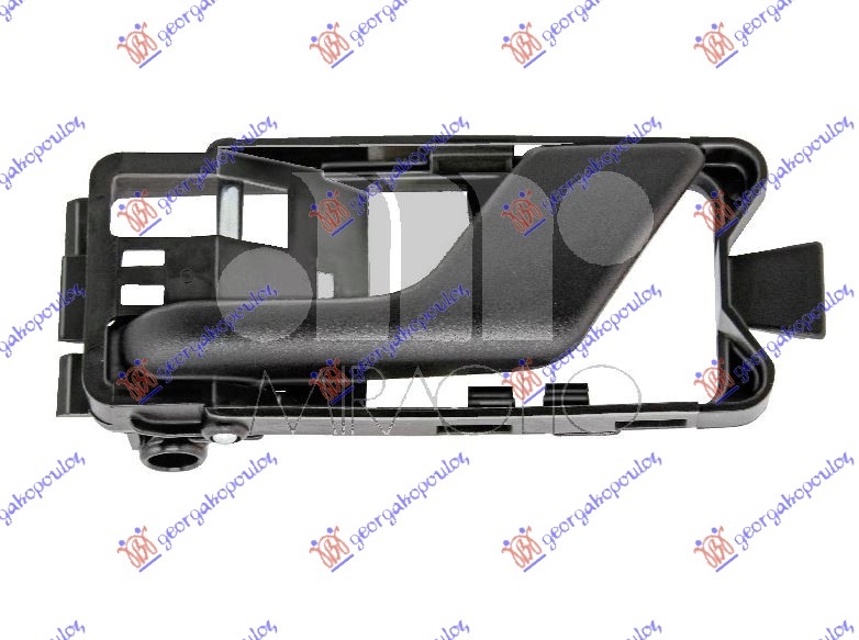 KVAKA PREDNJIH VRATA UNUTRASNJA CRNA FIAT TEMPRA 1990-1995 (159)
