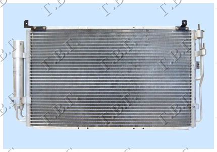 HLADNJAK KLIME 1.6/1.8 16V (593x350) HYUNDAI MATRIX 2008-2010 (FC)