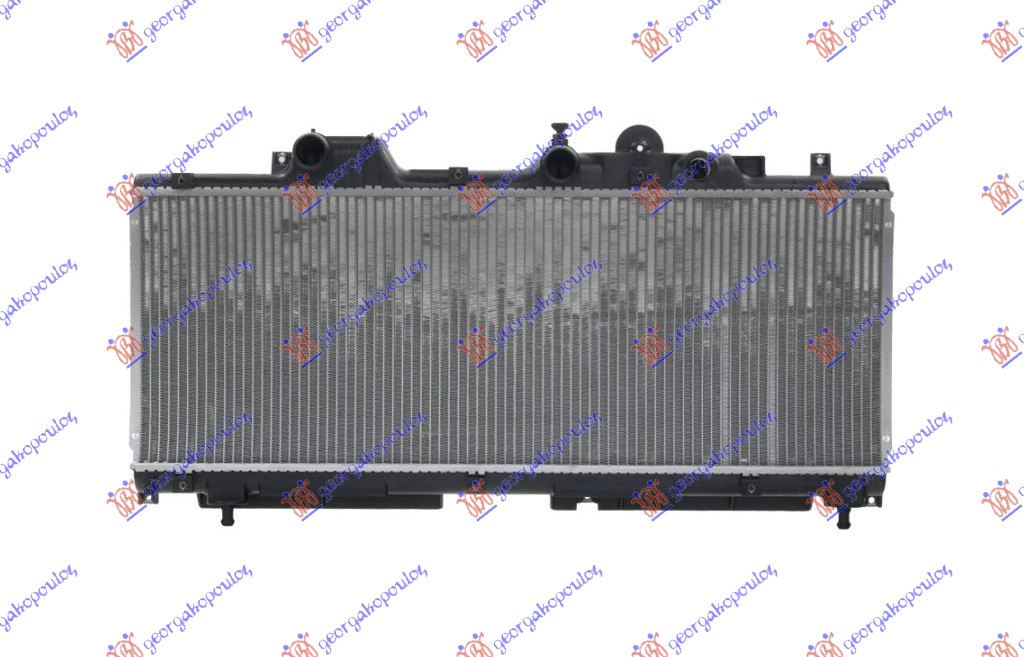 HLADNJAK MOTORA 1.7 D-T.D (+AC) (27x75.7x27) FIAT PUNTO 1995-1999 (176)