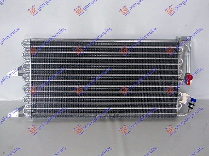 HLADNJAK KLIME 1.1/1.2i 8V (520x280x34) 1997- FIAT PUNTO 1995-1999 (176)