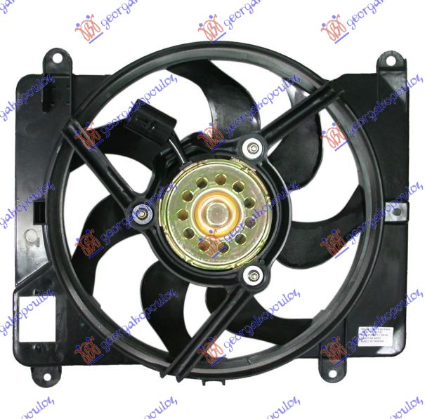 VENTILATOR KOMPLET (60/75/85/90) (DIZEL) (+AC) -97 FIAT PUNTO 1995-1999 (176)