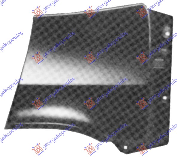 ZADNJI BLATOBRAN 5 VRATA FIAT TIPO 1993-1995 (160)