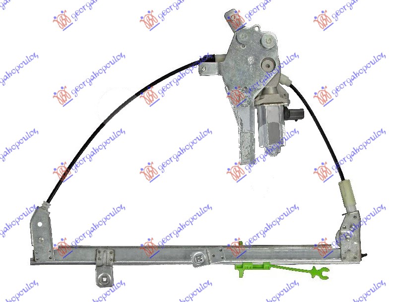 PODIZAC PROZORA ELEKTRICNI 3 VRATA (A KVALITET) FIAT TIPO 1993-1995 (160)
