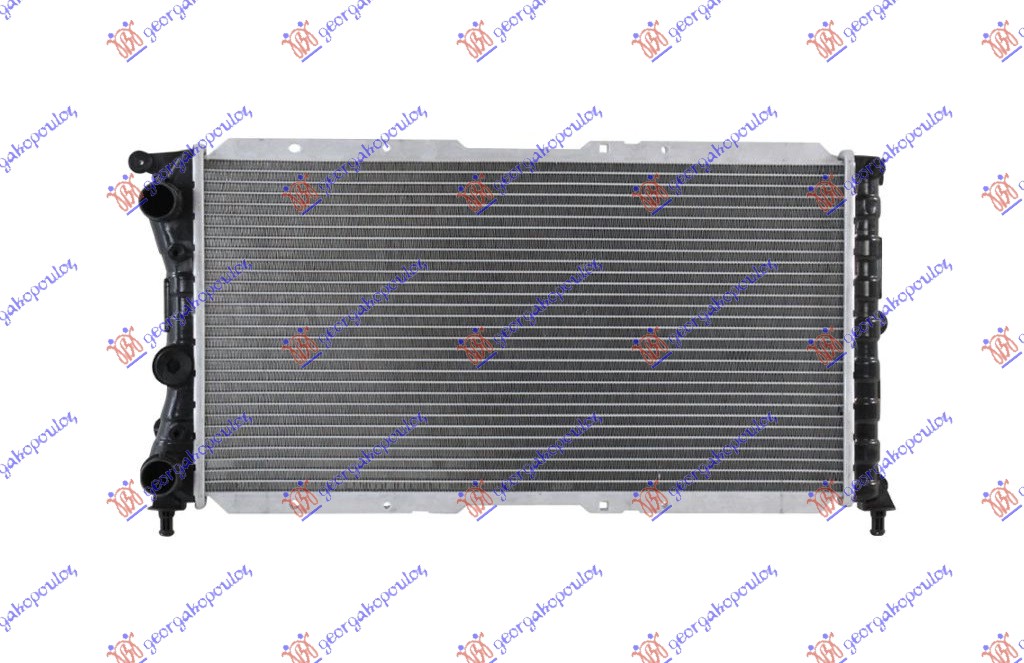 HLADNJAK MOTORA 1.4CC GT TURBO (57.7x30.4) FIAT PUNTO GT 1996-1999 (176)