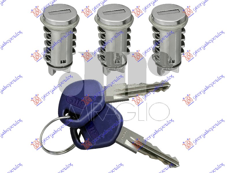 CILINDAR BRAVE (SA KLJUCEM) (SET 3 KOM) FIAT PUNTO GT 1996-1999 (176)