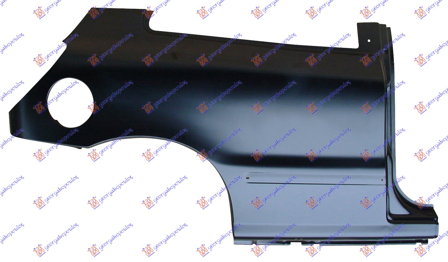 ZADNJI BLATOBRAN 3 VRATA FIAT BRAVO 1995-2002 (182)