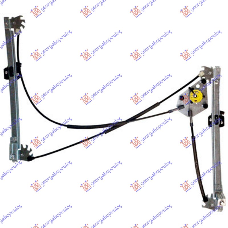 PODIZAC PROZORA ELEKTRICNI (BEZ MOTORA) 3 VRATA (A KVALITET) VW POLO 2009-2014 (6R1)