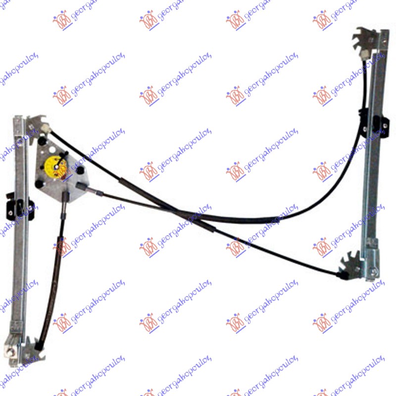 PODIZAC PROZORA ELEKTRICNI (BEZ MOTORA) 3 VRATA (A KVALITET) VW POLO 2009-2014 (6R1)