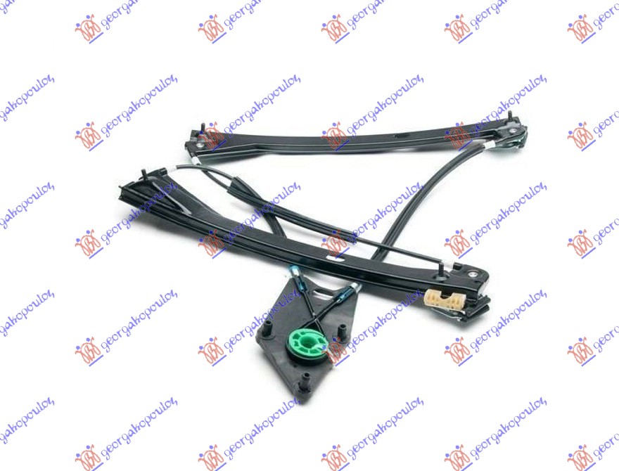 PODIZAC PREDNJEG PROZORA ELEKTRICNI (BEZ MOTORA) 5 VRATA VW POLO 2009-2014 (6R1)