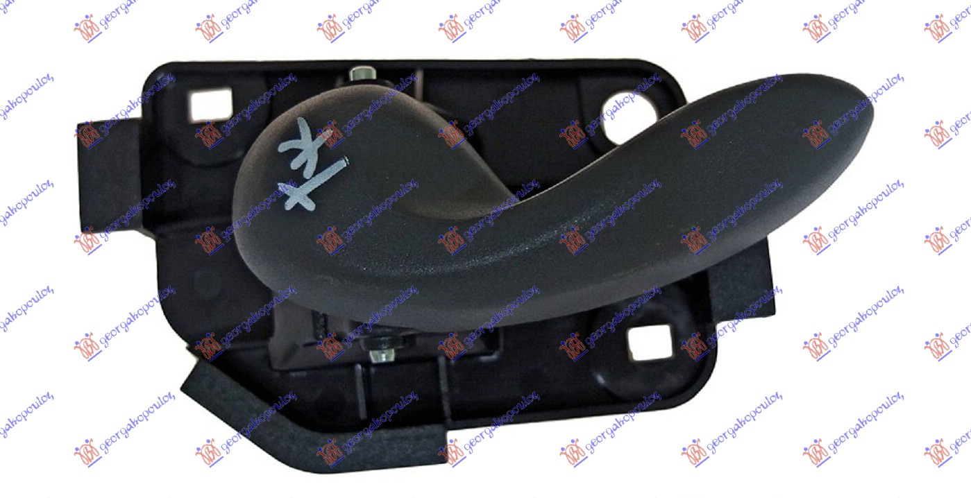KVAKA PREDNJIH/ZADNJIH VRATA UNUTRASNJA SIVA FIAT PUNTO 2003-2011 (188)