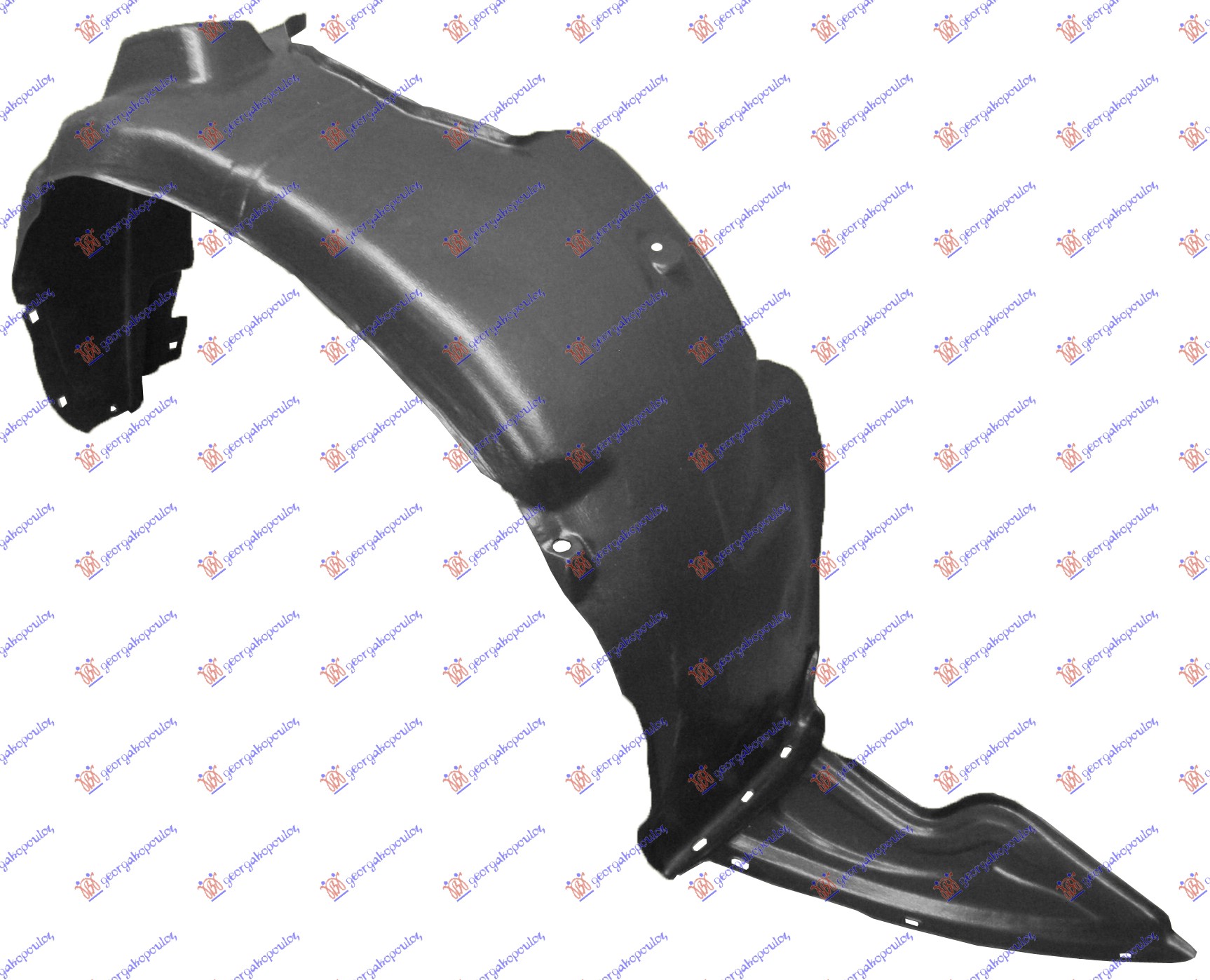 POTKRILO PLASTICNO KIA CEED 3D 2007-2010 (ED)