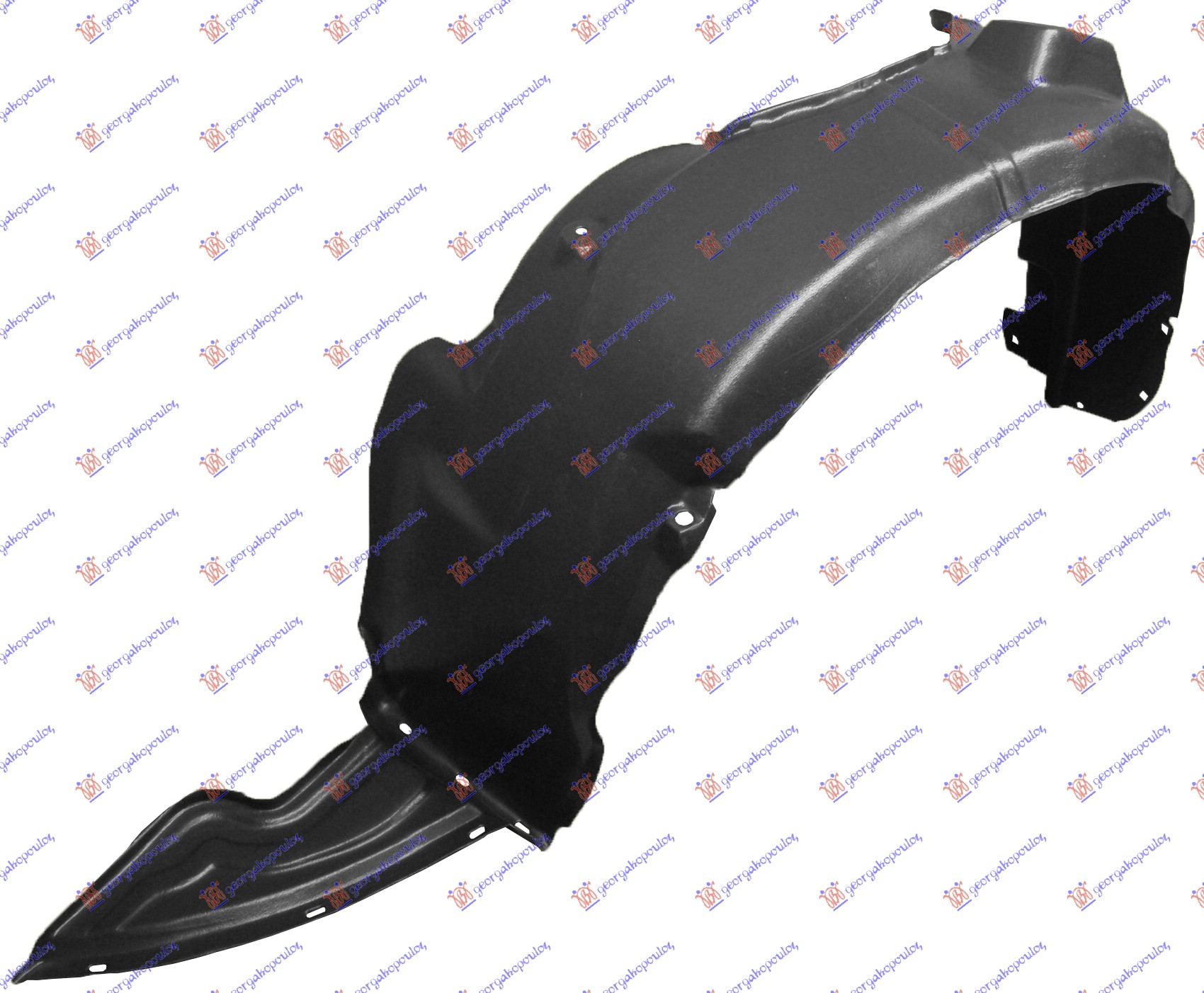 POTKRILO PLASTICNO KIA CEED 3D 2007-2010 (ED)