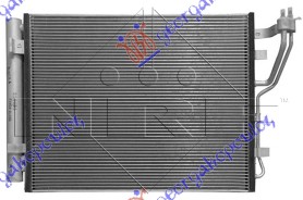 HLADNJAK KLIME ZA SVE MODELE DIZEL (470x390x16) KIA CEED 3D 2007-2010 (ED)