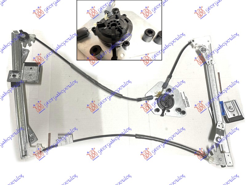 PODIZAC PROZORA ELEKTRICNI (BEZ MOTORA) 3 VRATA (A KVALITET) KIA CEED 3D 2010-2013 (ED)