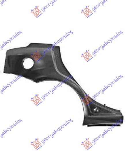 ZADNJI BLATOBRAN 5 VRATA FIAT PUNTO 2012- (199)