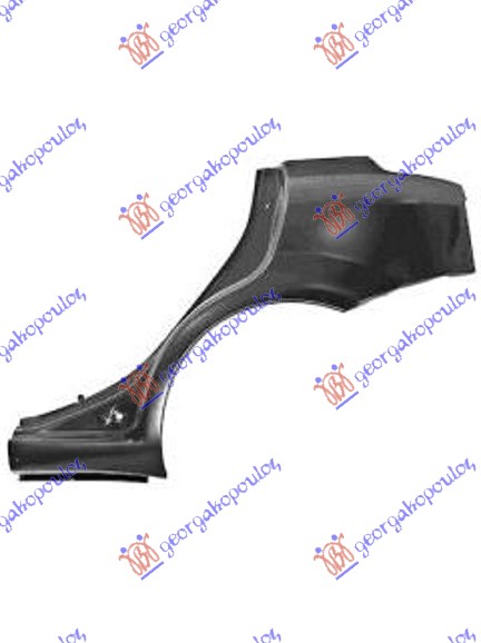 ZADNJI BLATOBRAN 5 VRATA FIAT PUNTO 2012- (199)