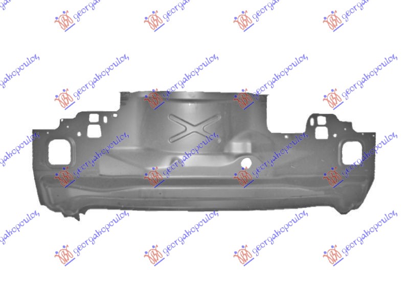 ZADNJI VEZNI LIM KOMPLET 3/5 VRATA FIAT PUNTO EVO 2009-2012 (199)