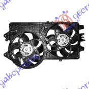 VENTILATOR (DUPLI) KOMPLET (1.9 JTD) (+AC) FIAT PUNTO EVO 2009-2012 (199)