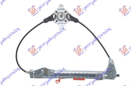 PODIZAC ZADNJEG PROZORA MEHANICKI FIAT PUNTO 2012- (199)