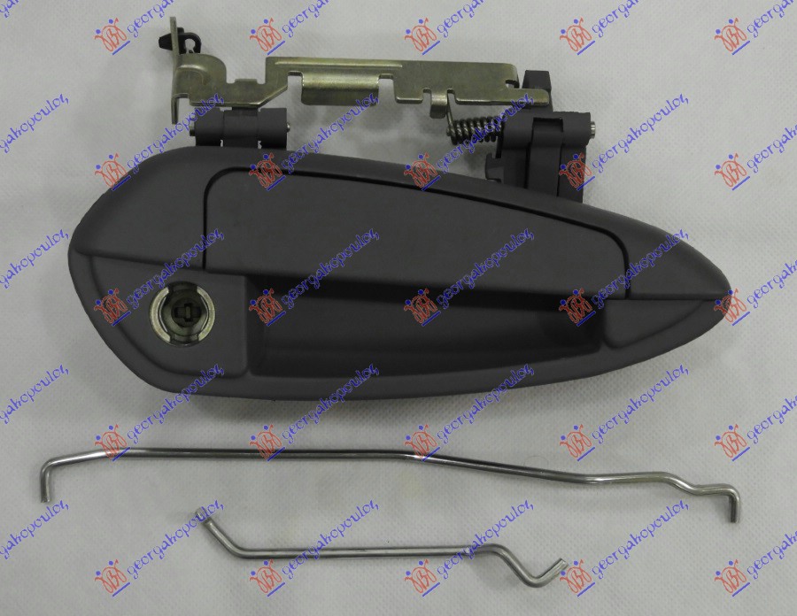 KVAKA PREDNJIH VRATA 3 VRATA SPOLJASNJA  (SA RUPOM ZA KLJUC) FIAT PUNTO EVO 2009-2012 (199)