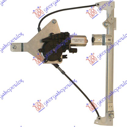 PODIZAC PREDNJEG PROZORA ELEKTRICNI 1997- (A KVALITET) FIAT PANDA 1986-2003 (141)