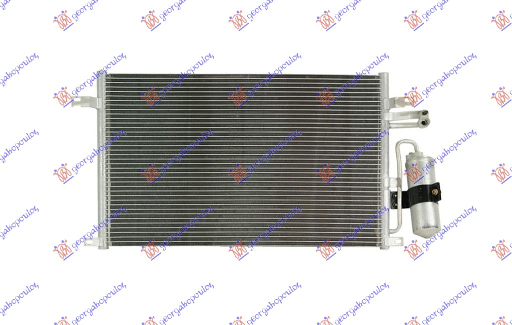 HLADNJAK KLIME 2.0/2.5i 24V (630x385x18) CHEVROLET EPICA 2007-