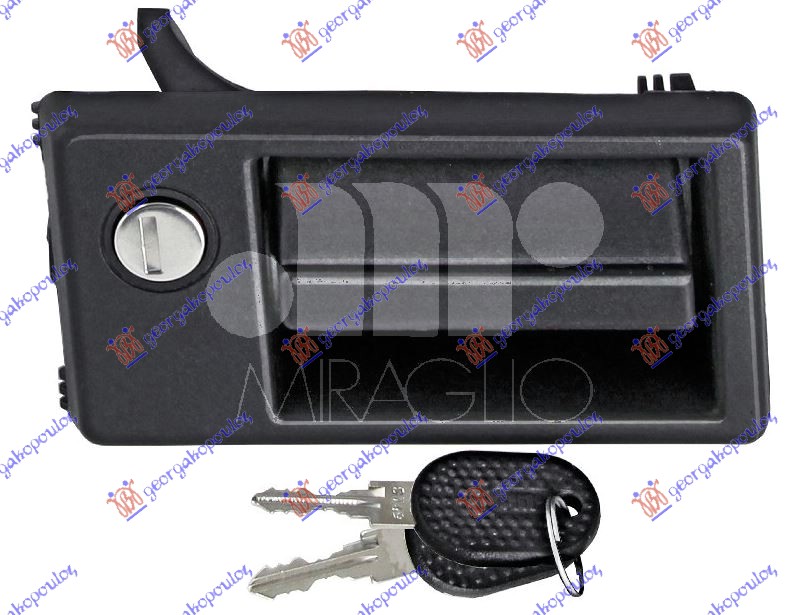KVAKA PREDNJIH VRATA SPOLJASNJA KOMPLET FIAT CINQUECENTO 1993-1998 (170)