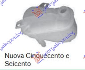 POSUDA ZA ANTIFRIZ (900i) FIAT SEICENTO 1998-2001 (187)