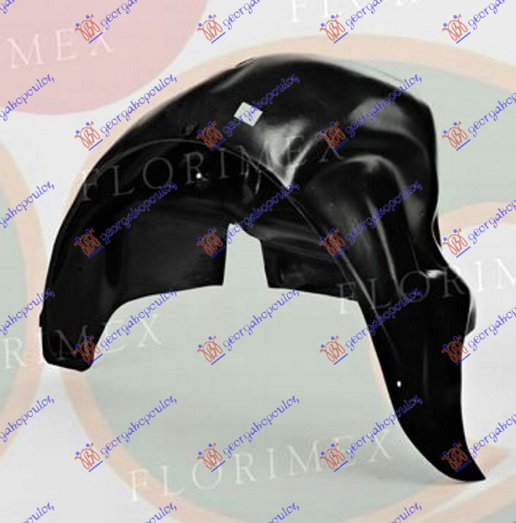 ZADNJE POTKRILO PLASTICNO KOMPLET FIAT PANDA 2003-2014 (169)