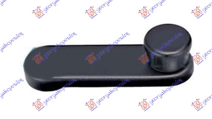 RUCICA ZA PODIZANJE PROZORA CRNA FIAT PANDA 2003-2014 (169)