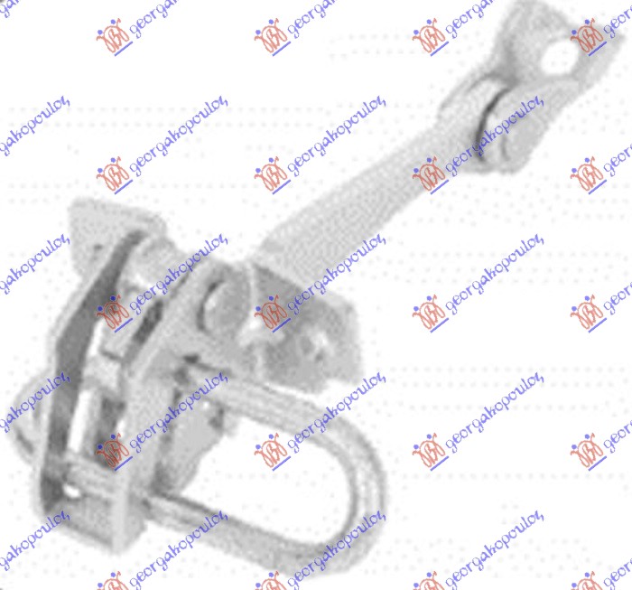 GRANICNIK ZADNJIH VRATA FIAT PANDA 2003-2014 (169)