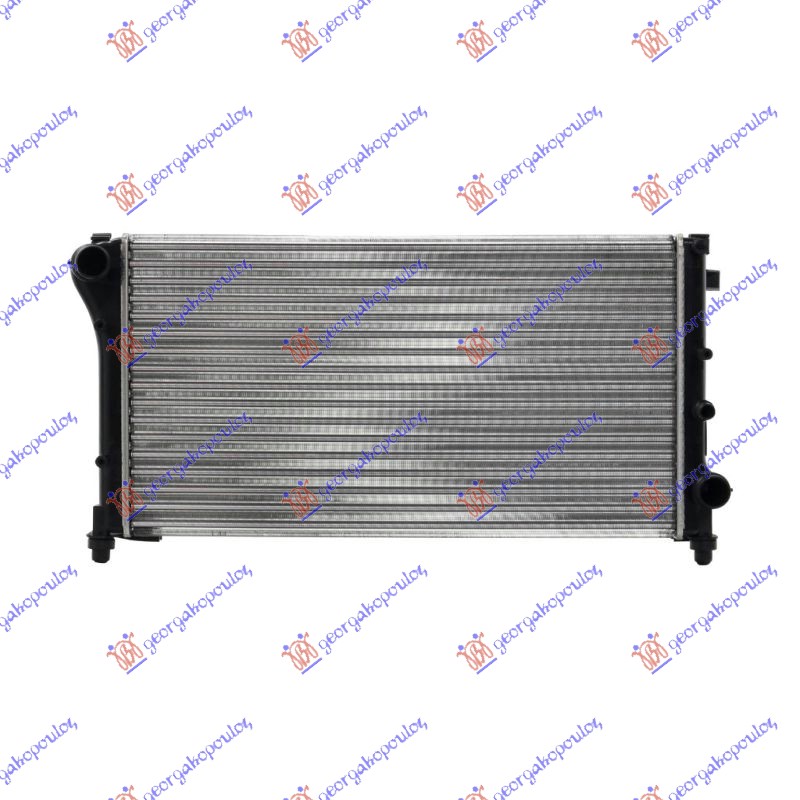 HLADNJAK MOTORA 1.1/1.2 8V (+AC) (59x31.7) FIAT PANDA 2003-2014 (169)
