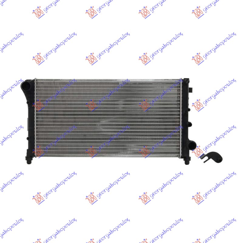 HLADNJAK MOTORA 1.3 JTDM (57.8x32.3x34) FIAT PANDA 2003-2014 (169)