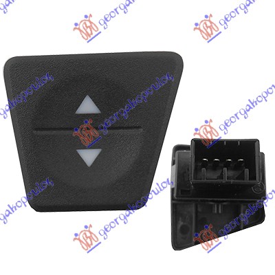 PREKIDAC U PREDNJIM VRATIMA (4 PIN) FIAT PANDA 2003-2014 (169)