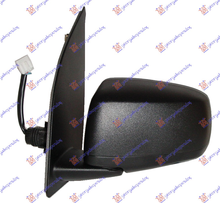 RETROVIZOR ELEKTRICNI SA GREJACEM -2009 (KONVEKSNO STAKLO) FIAT PANDA 2003-2014 (169)