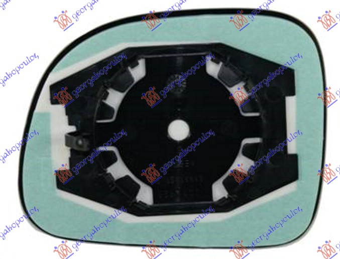 STAKLO RETROVIZORA 2009- (KONVEKSNO) FIAT PANDA NEW 2012- (312/319)