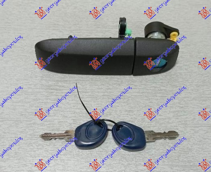 KVAKA PREDNJIH VRATA SPOLJASNJA  (SA RUPOM ZA KLJUC) FIAT PANDA 2003-2014 (169)