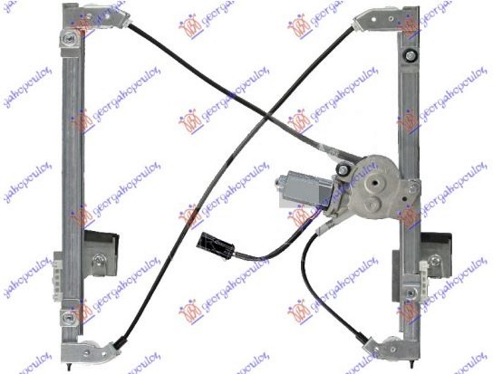 PODIZAC PREDNJEG PROZORA ELEKTRICNI 4/5 VRATA SEAT IBIZA 1995-1997 (6K1)