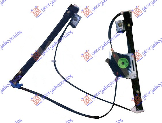 PODIZAC PROZORA ELEKTRICNI (BEZ MOTORA) 3 VRATA SEAT IBIZA 1995-1997 (6K1)